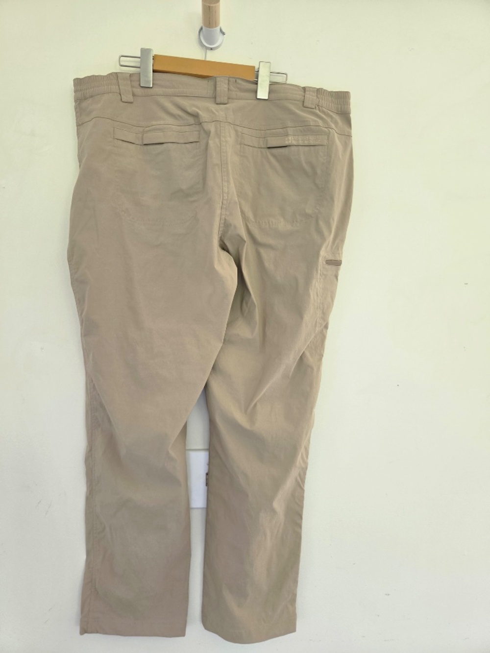 Mountain Wearhouse hiking pants 14 velcro/zip/slit pockets logo hiking walking - Picture 7 of 11